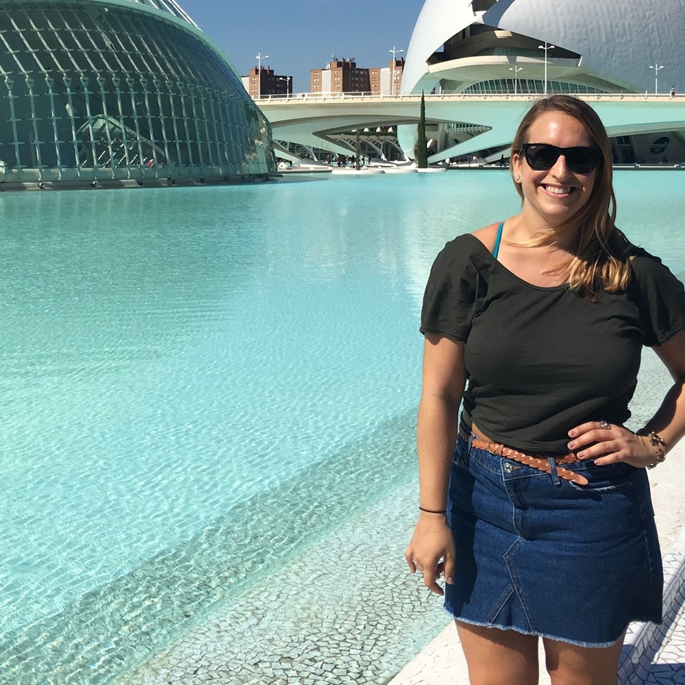 Mango organic denim mini skirt